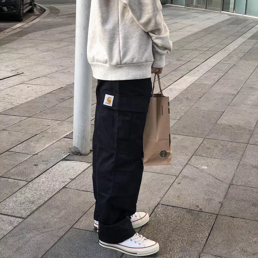 Casual Straight Leg Wide Leg Trousers by Secret Service
