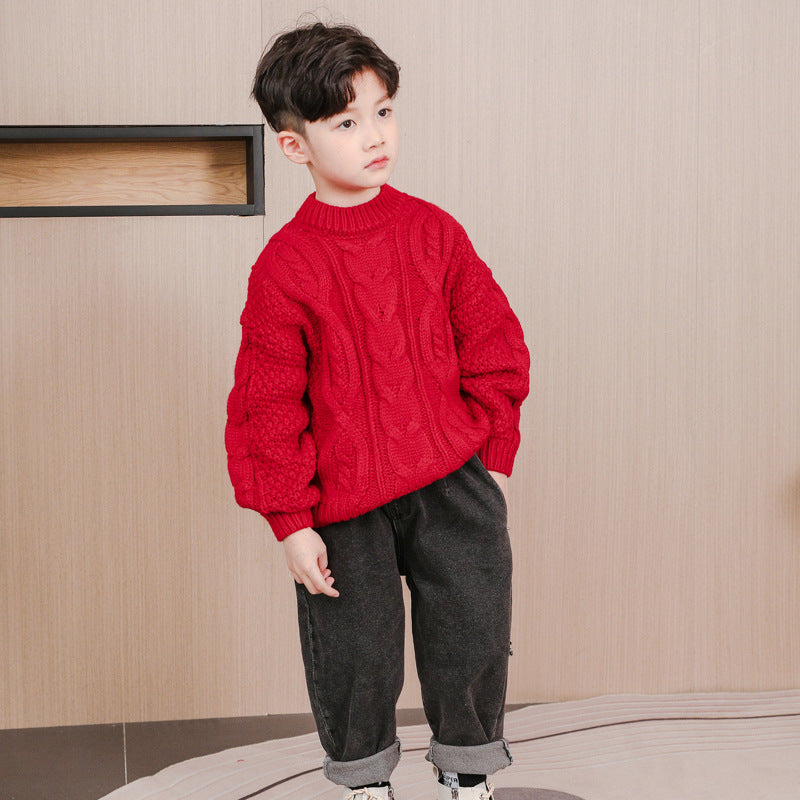 Family Matching Sweaters for Autumn/Winter (Thick)