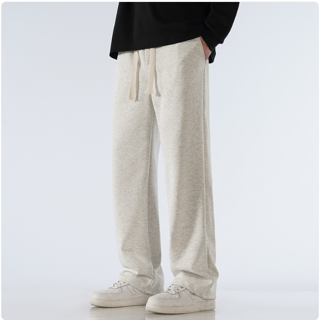 Men's Relaxed Wide-Leg Sports Trousers – Casual & Breathable